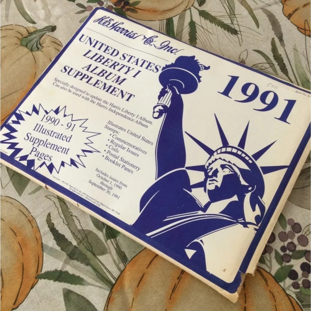 1991 Liberty Album Supplement - Blue